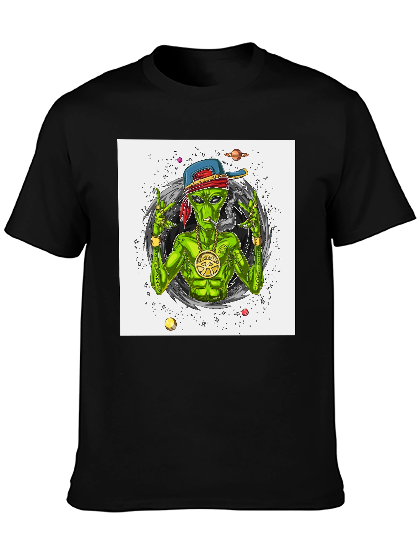 Alien Rapper Graphic Tee