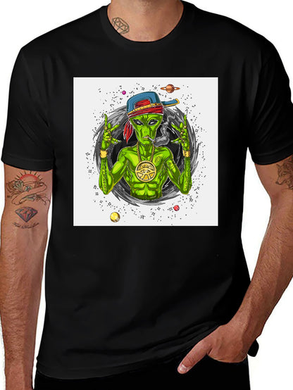 Alien Rapper Graphic Tee