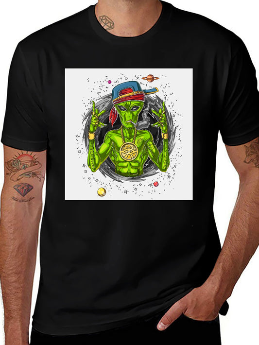 Alien Rapper Graphic Tee