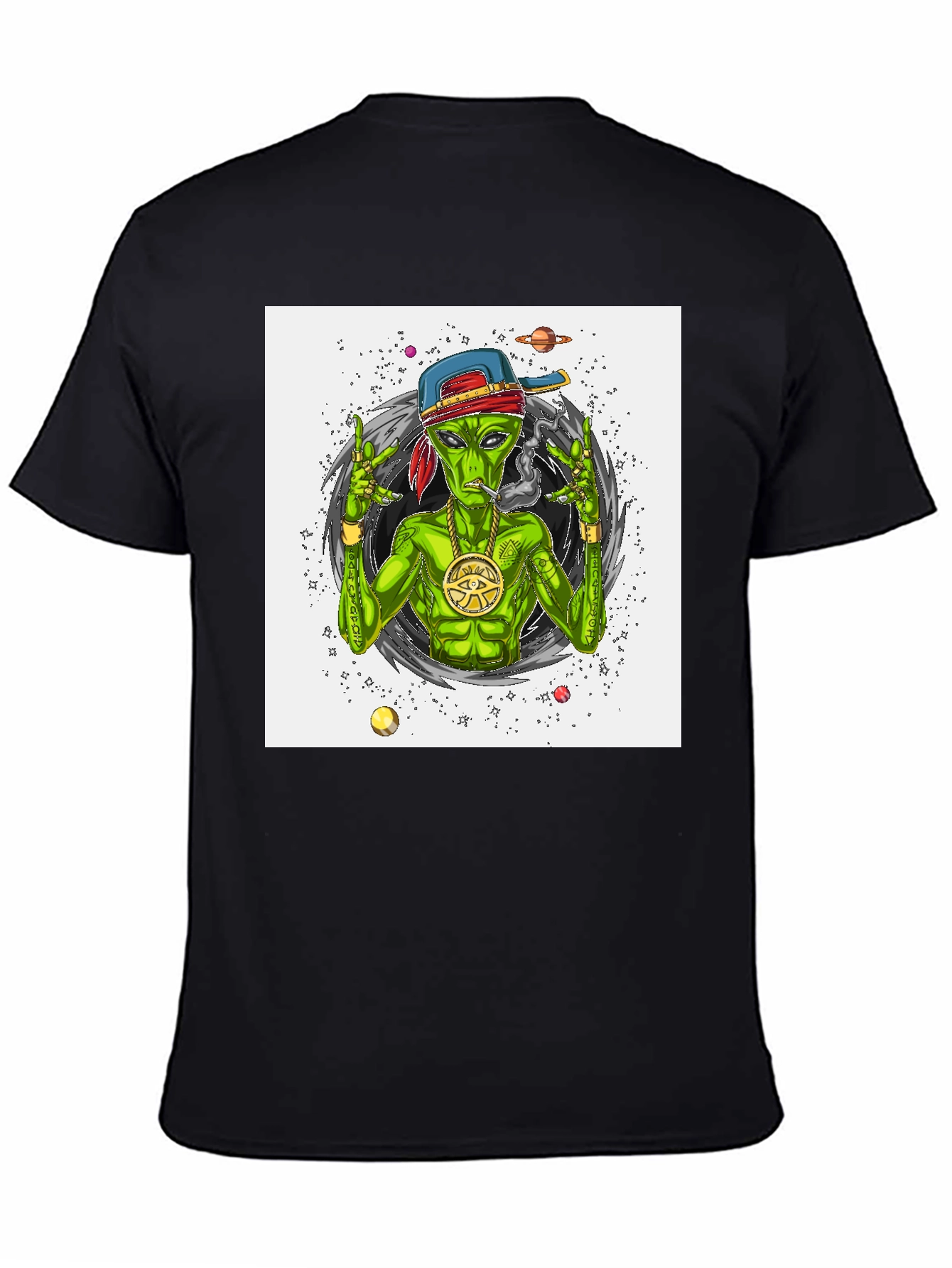 Alien Rapper Graphic Tee