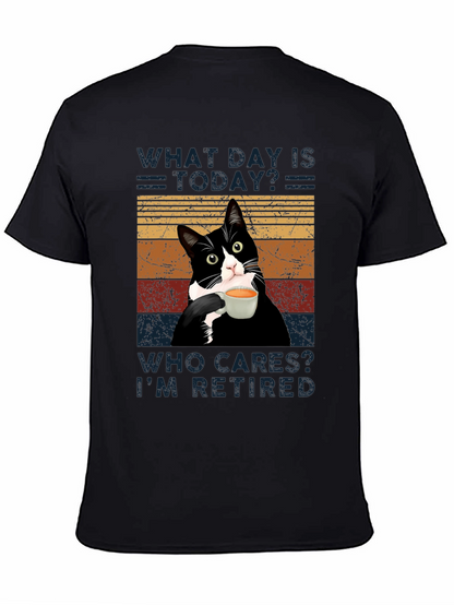 Funny Retired Cat T-Shirt