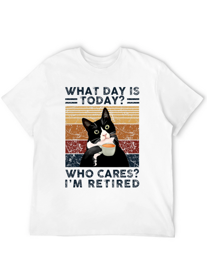 Funny Retired Cat T-Shirt