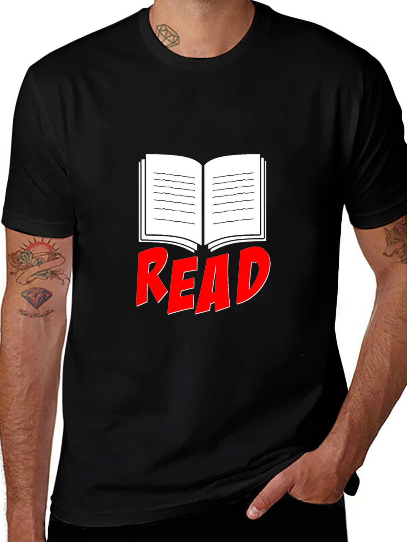 Read Book Black T-Shirt