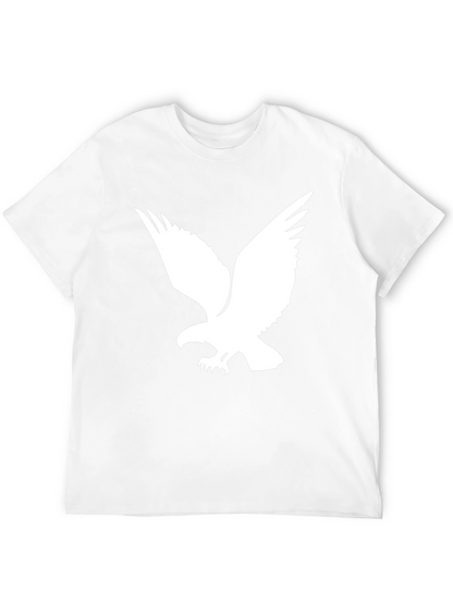 Black T-Shirt with Eagle Graphic