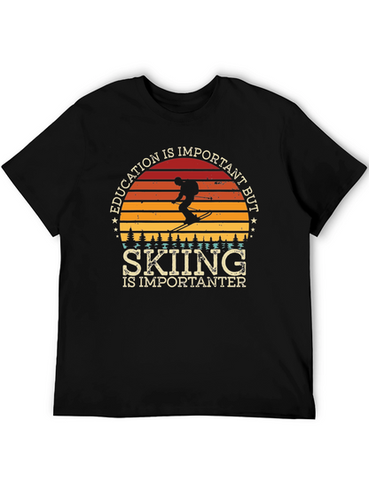 Skiing is Importanter Tee
