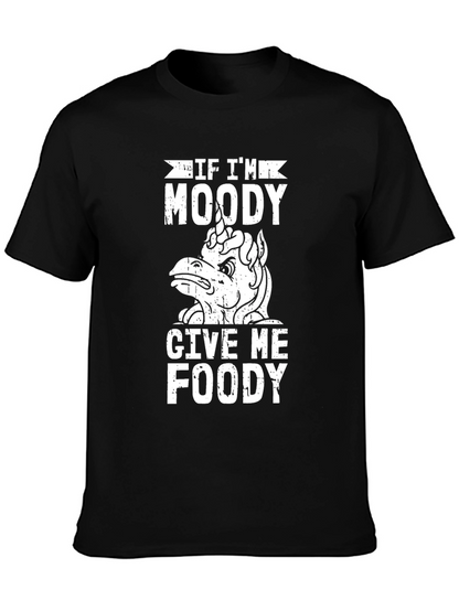 Moody Unicorn Food T-Shirt