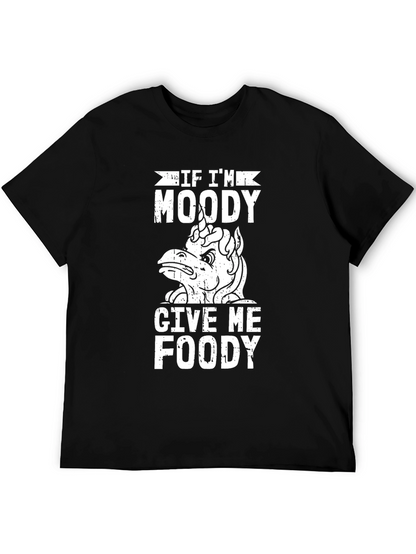Moody Unicorn Food T-Shirt