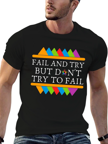 Fail and Try Graphic Tee
