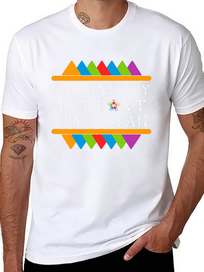 Fail and Try Graphic Tee