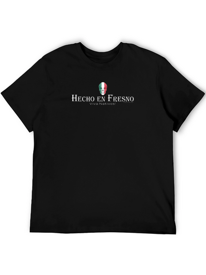 Hecho En Fresno Black Graphic Tee