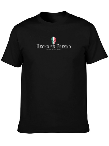 Hecho En Fresno Black Graphic Tee