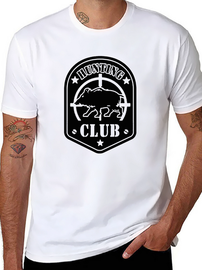 Hunting Club Black T-Shirt
