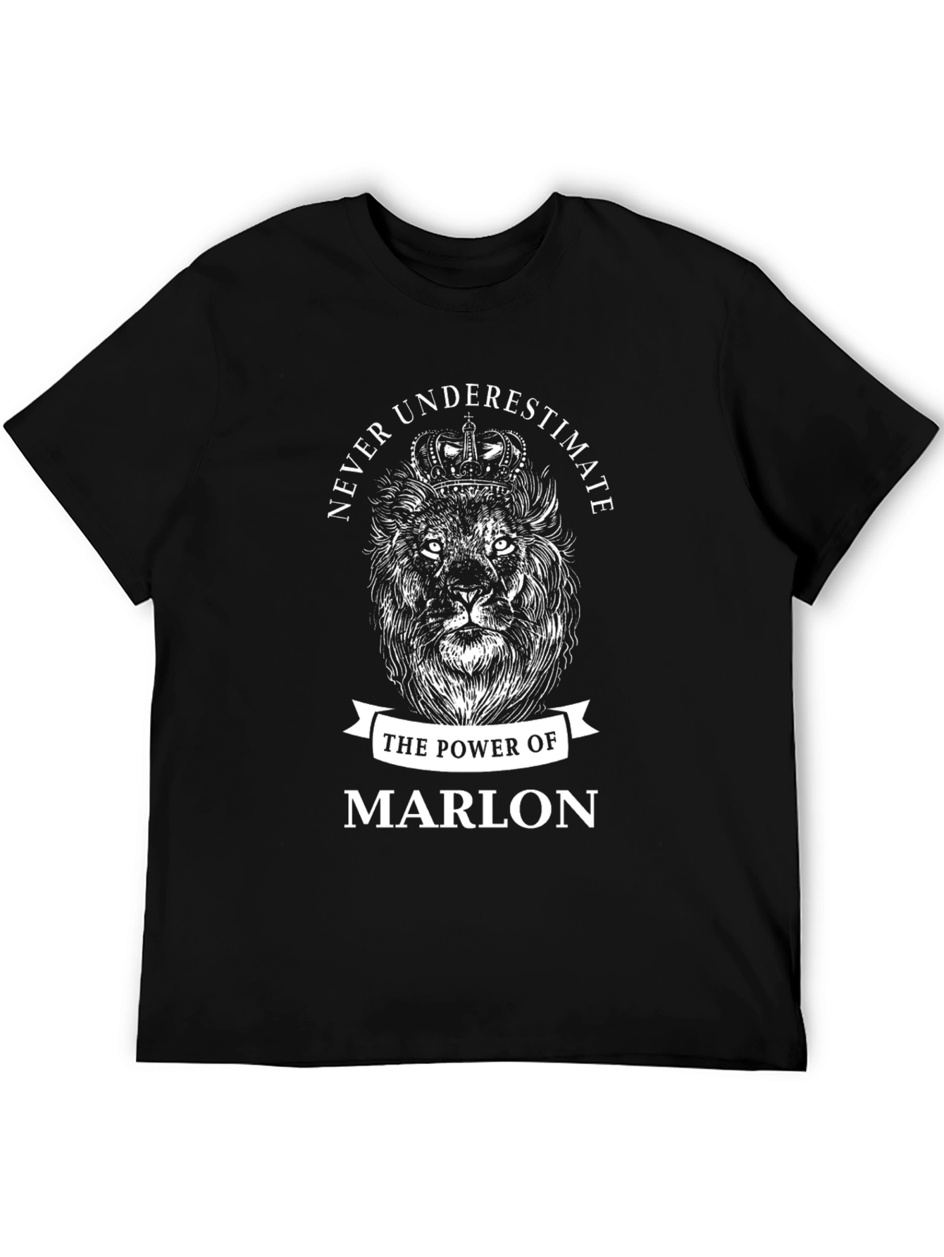 Never Underestimate Marlon Lion T-Shirt