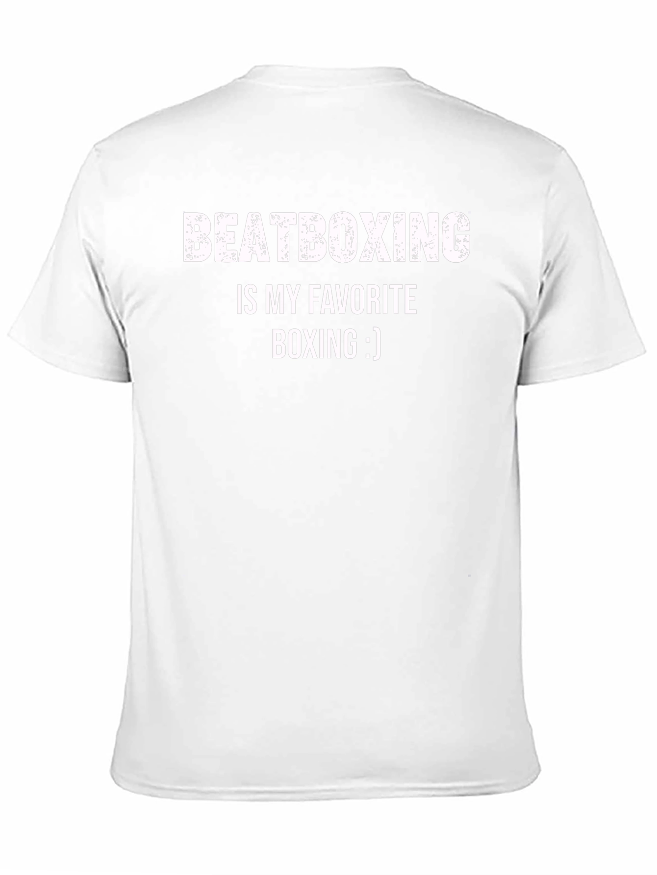 Beatboxing is My Favorite Boxing Black T-Shirt