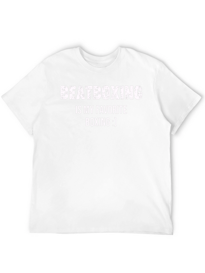 Beatboxing is My Favorite Boxing Black T-Shirt
