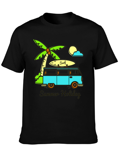 Summer Holiday Graphic Tee - Beach Vibes