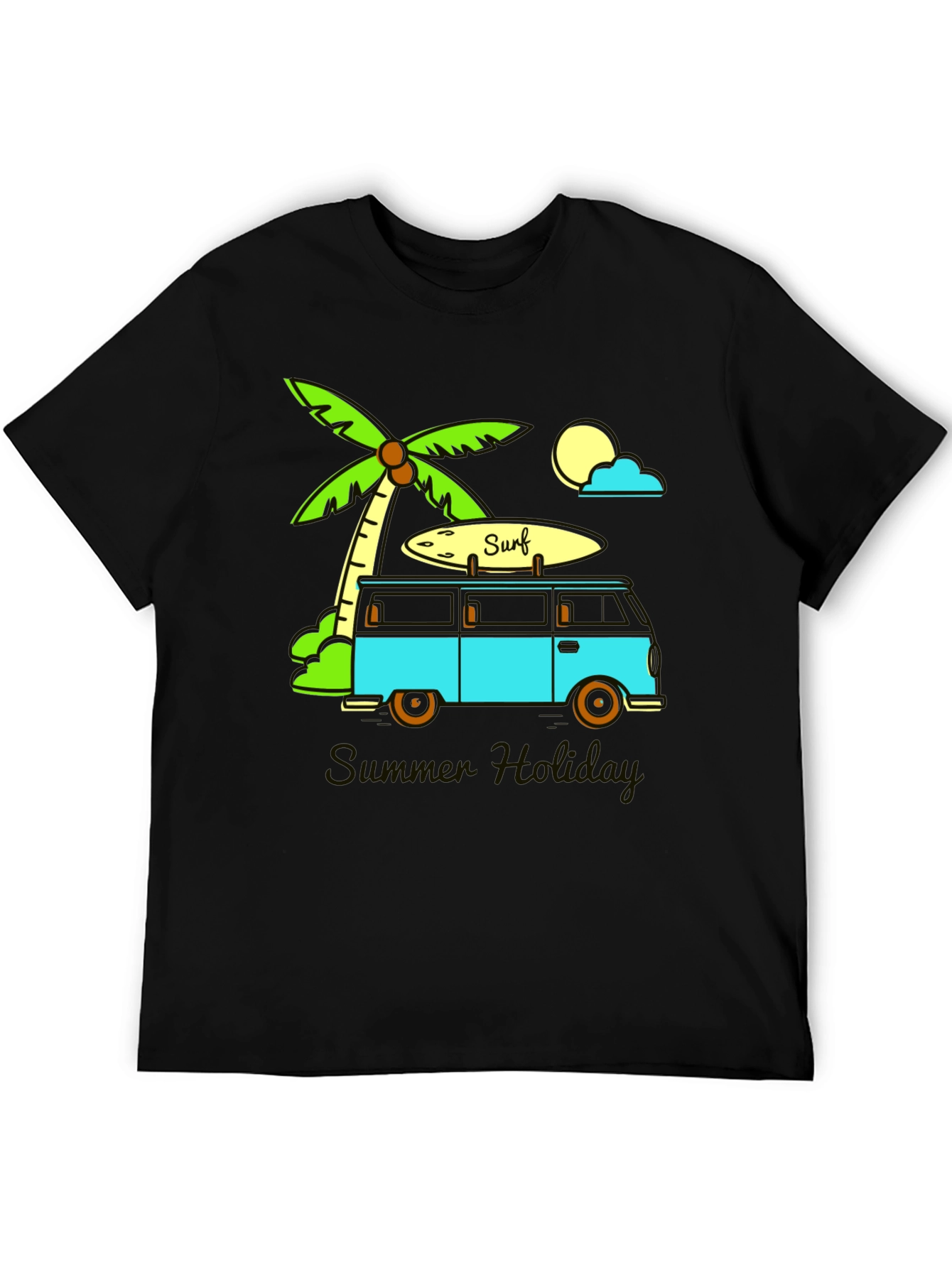 Summer Holiday Graphic Tee - Beach Vibes