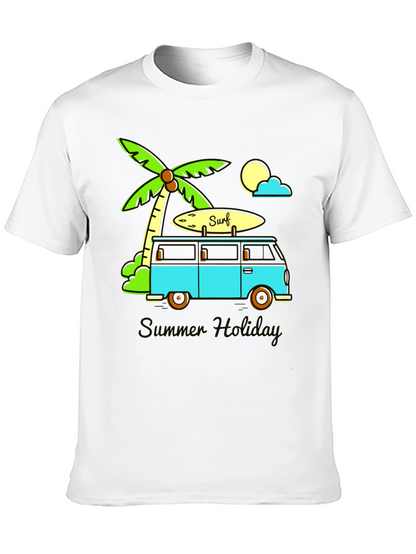Summer Holiday Graphic Tee - Beach Vibes