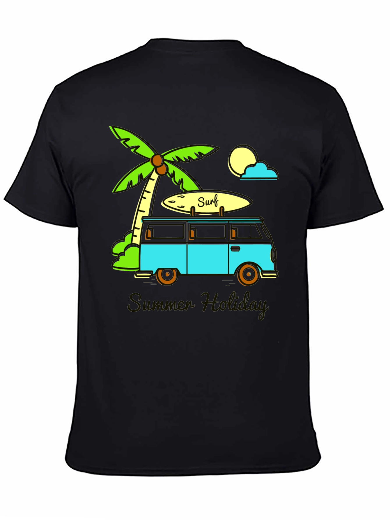 Summer Holiday Graphic Tee - Beach Vibes