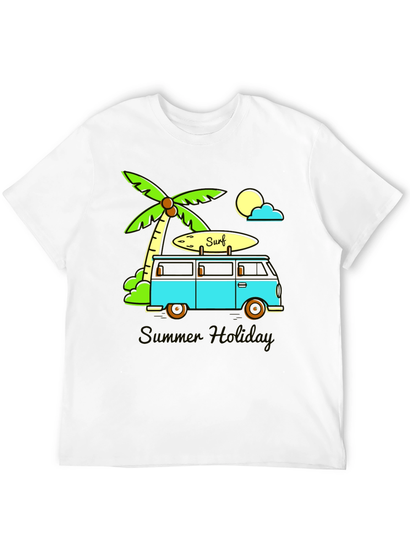 Summer Holiday Graphic Tee - Beach Vibes