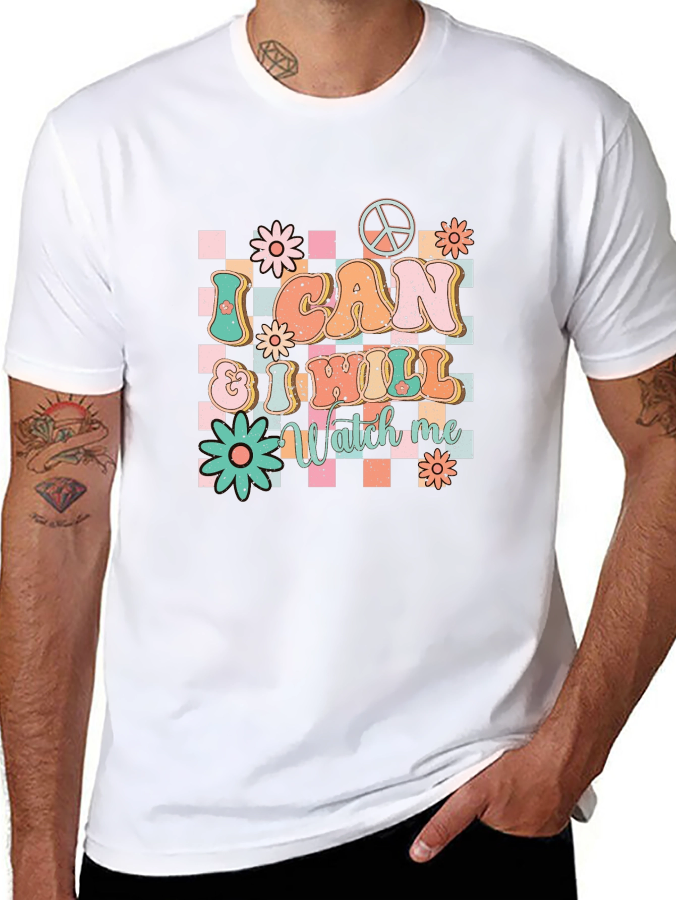 I CAN & I WILL Watch Me Graphic T-Shirt