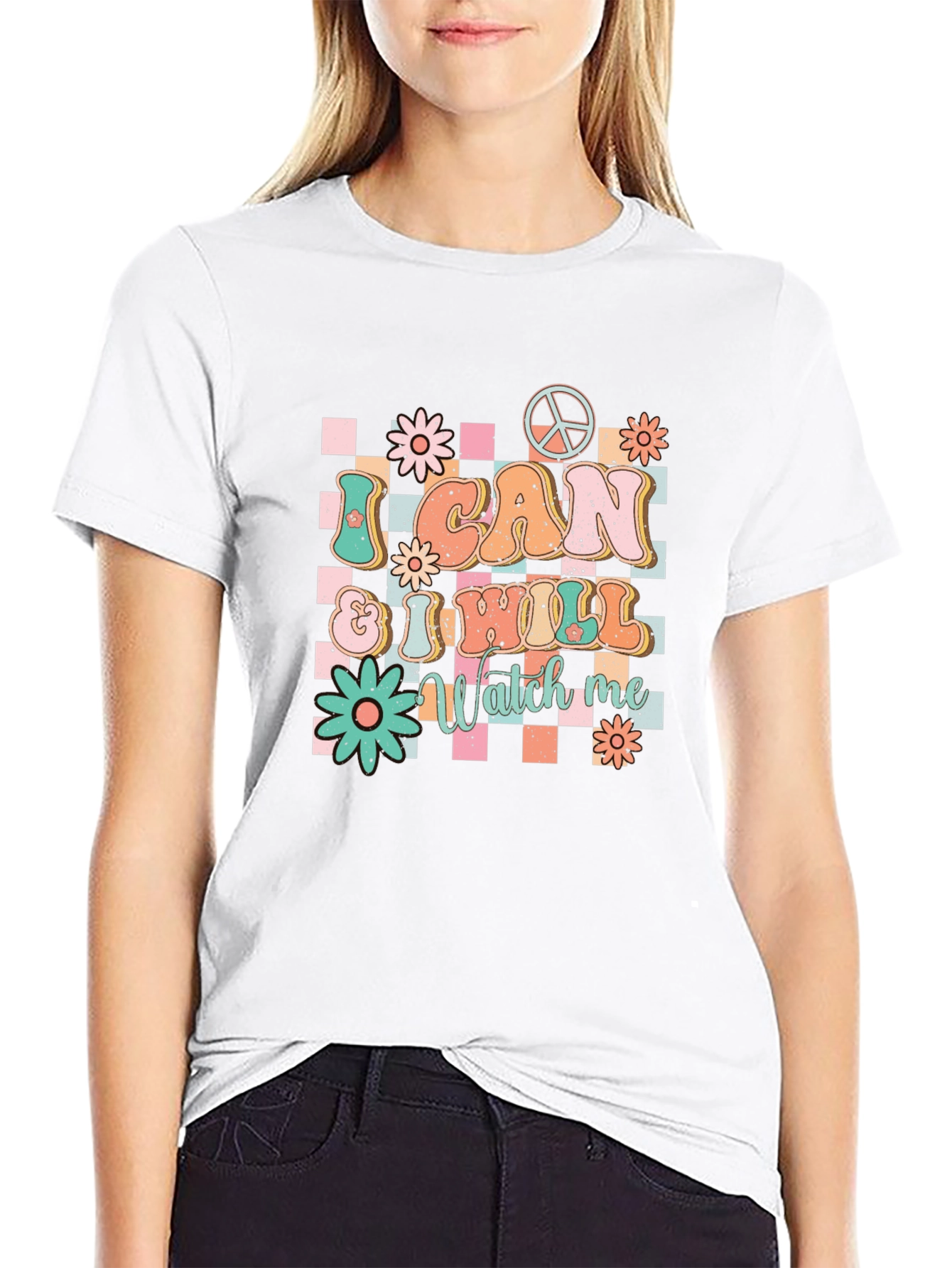 I CAN & I WILL Watch Me Graphic T-Shirt