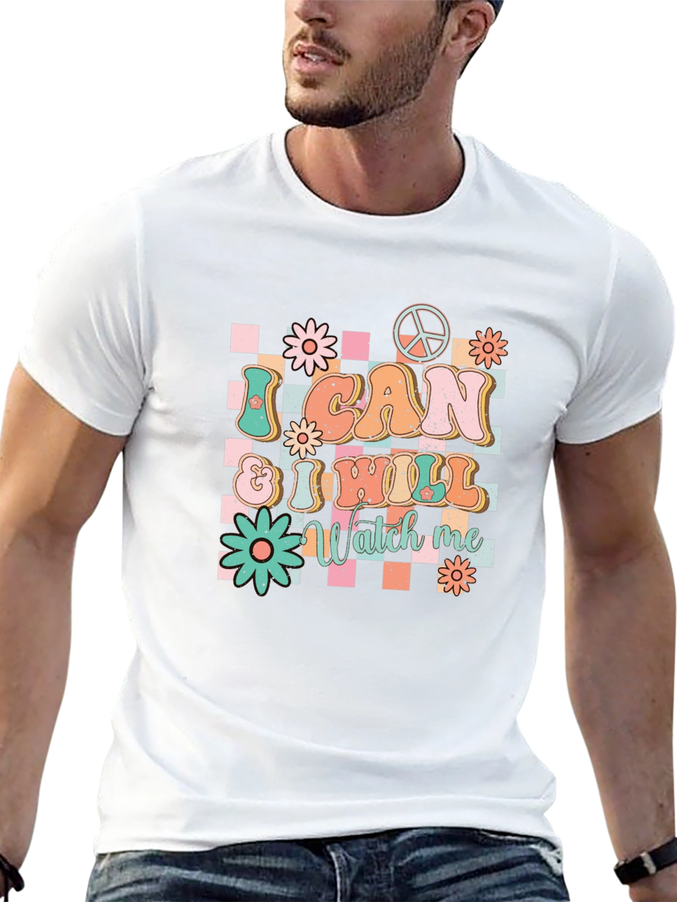 I CAN & I WILL Watch Me Graphic T-Shirt