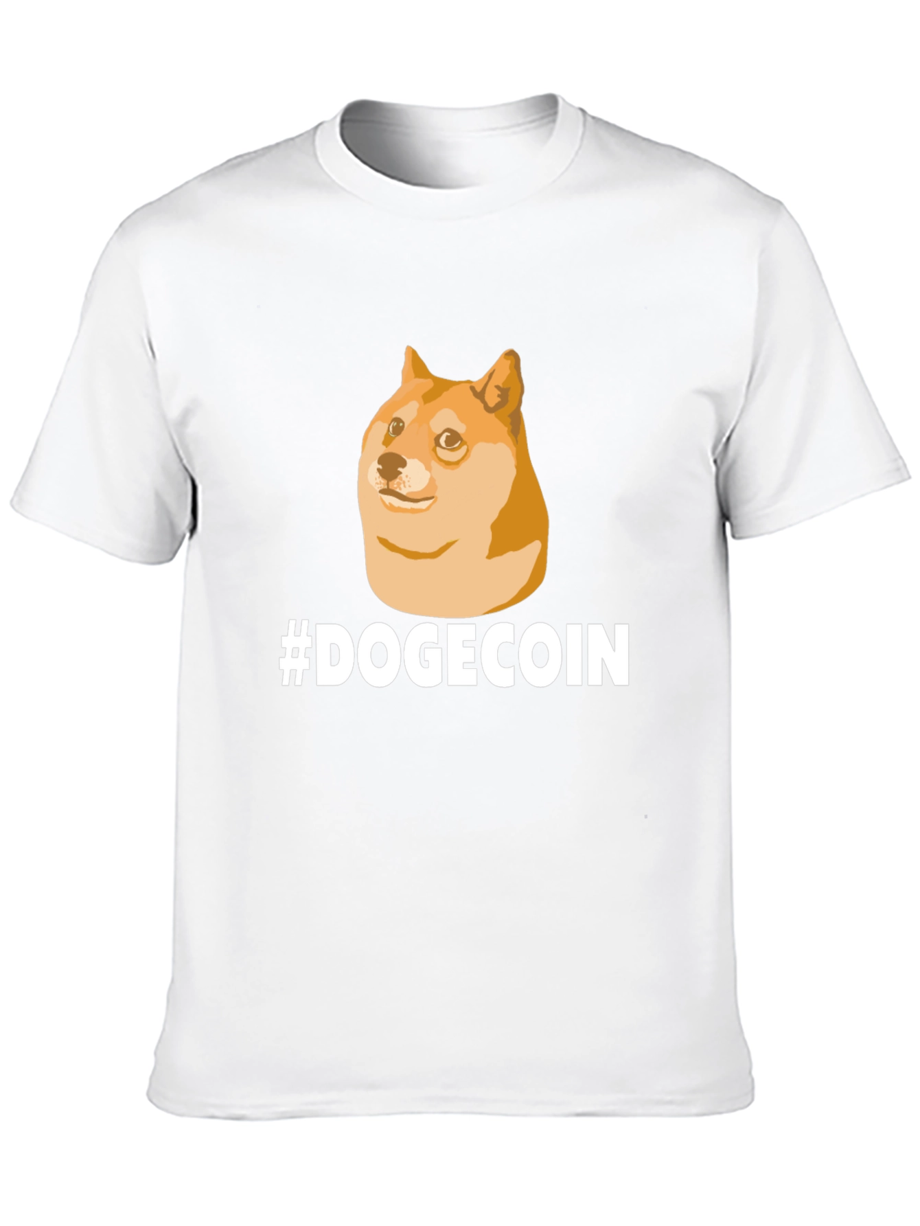 DogeCoin T-Shirt - Black Crypto Meme Tee