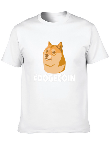 DogeCoin T-Shirt - Black Crypto Meme Tee