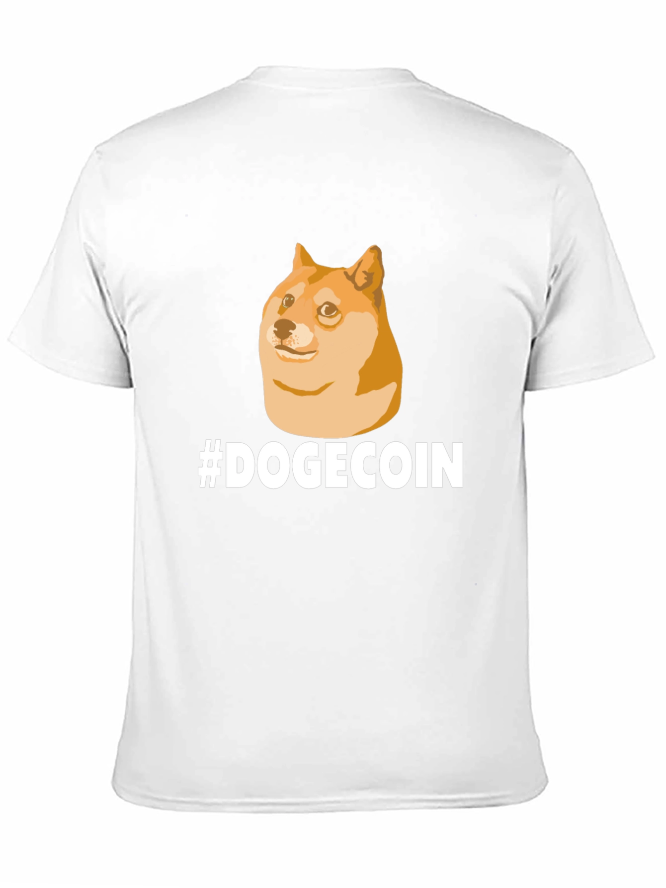 DogeCoin T-Shirt - Black Crypto Meme Tee