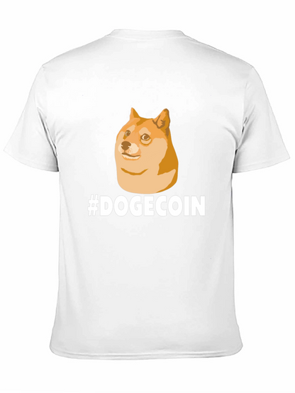 DogeCoin T-Shirt - Black Crypto Meme Tee