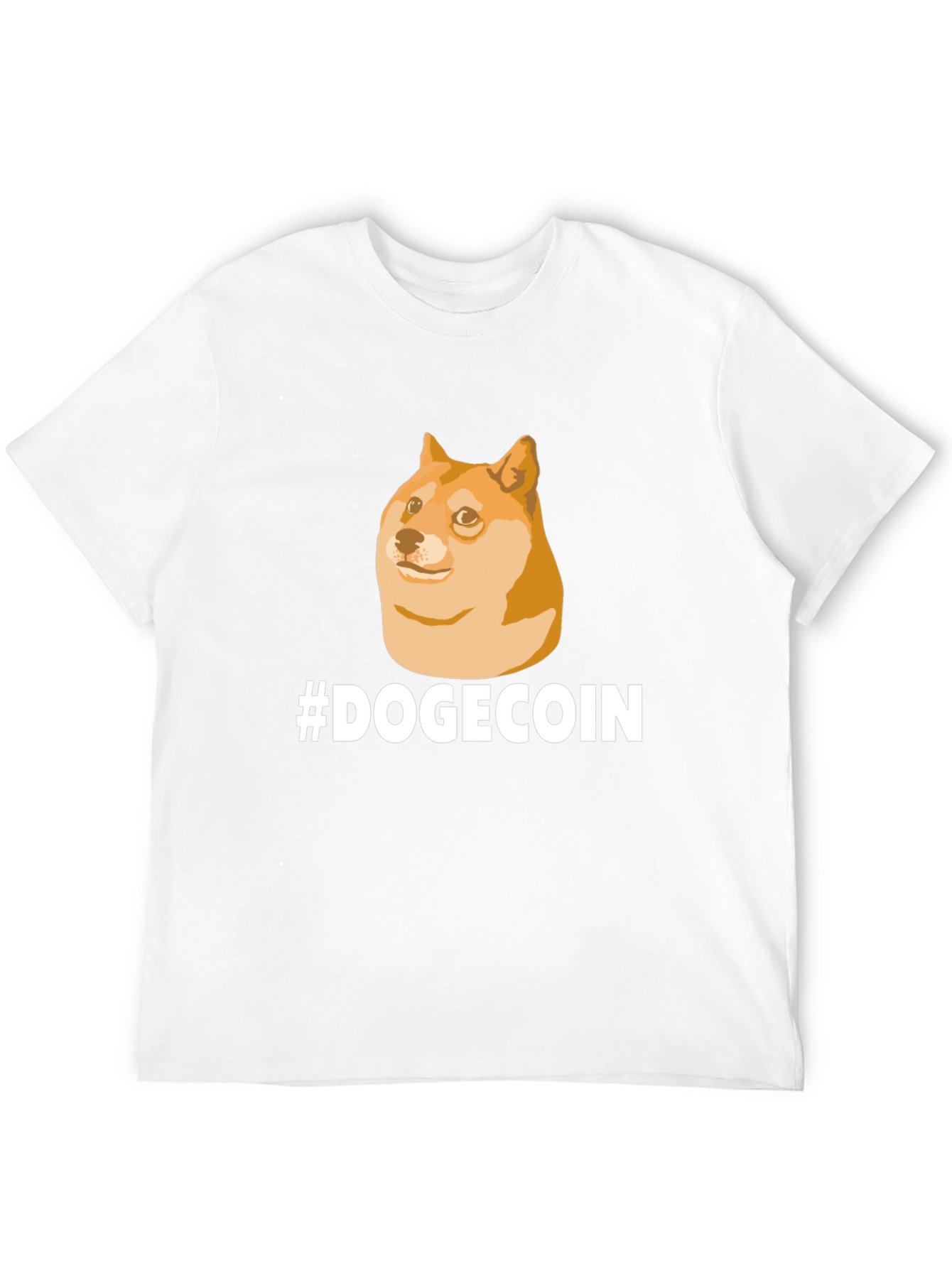 DogeCoin T-Shirt - Black Crypto Meme Tee