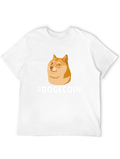 DogeCoin T-Shirt - Black Crypto Meme Tee