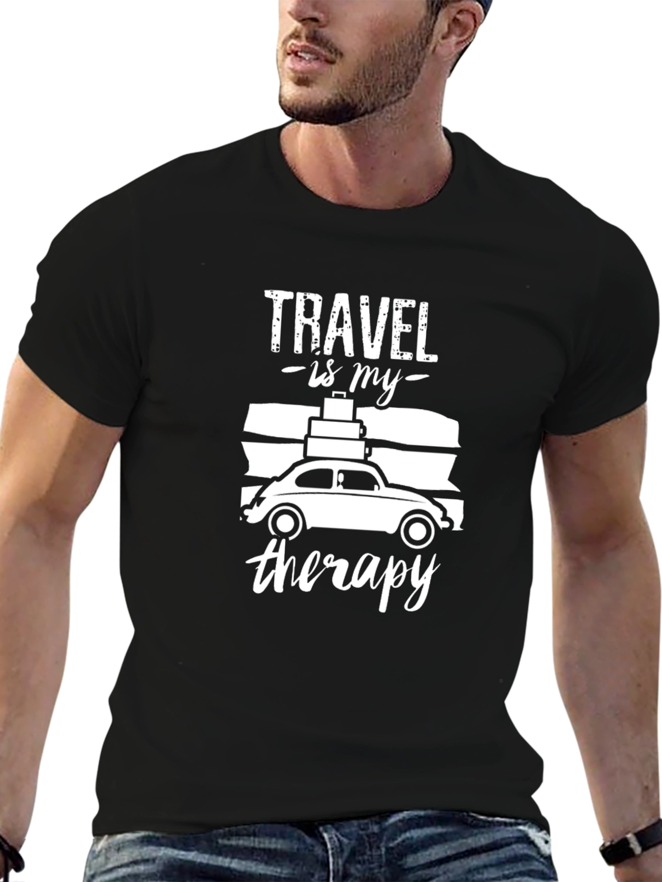 Travel Therapy Graphic T-Shirt