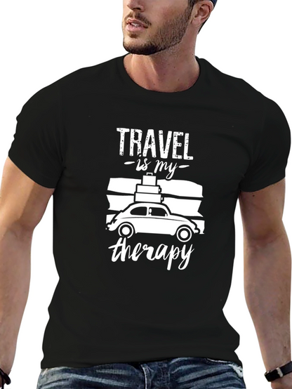 Travel Therapy Graphic T-Shirt