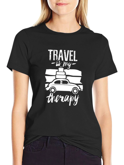 Travel Therapy Graphic T-Shirt