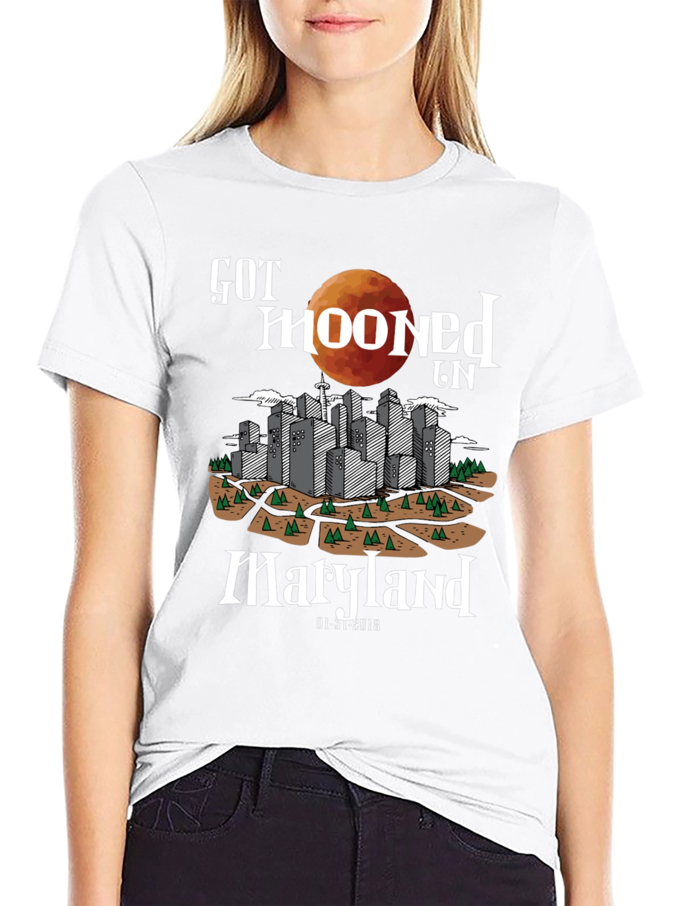 Got Mooned in Maryland T-Shirt