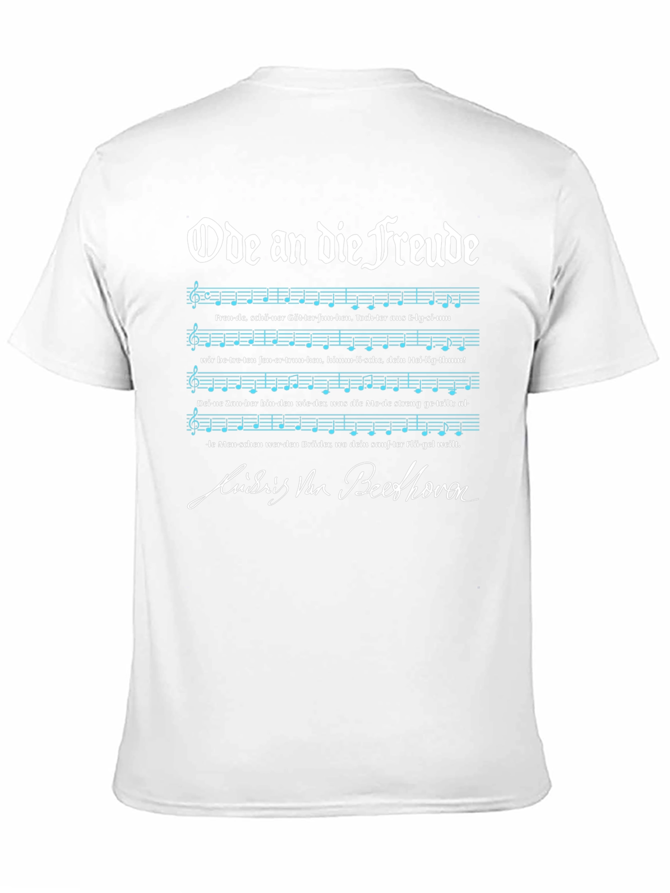 Ode to Joy Beethoven Music T-Shirt