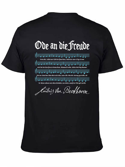 Ode to Joy Beethoven Music T-Shirt