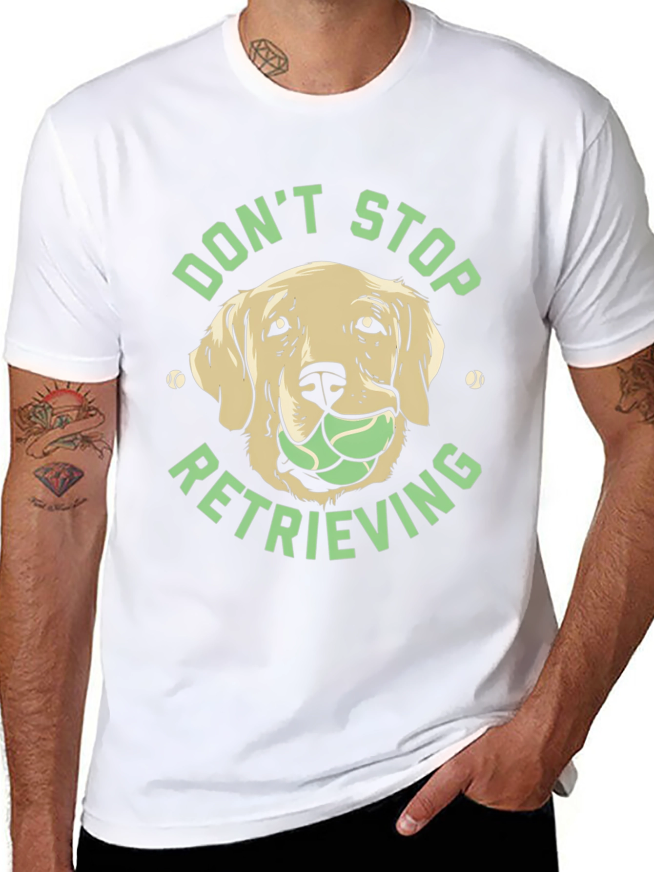 Dont Stop Retrieving Dog T-Shirt