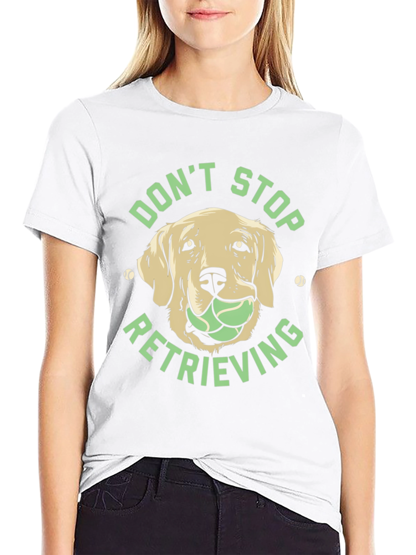 Dont Stop Retrieving Dog T-Shirt