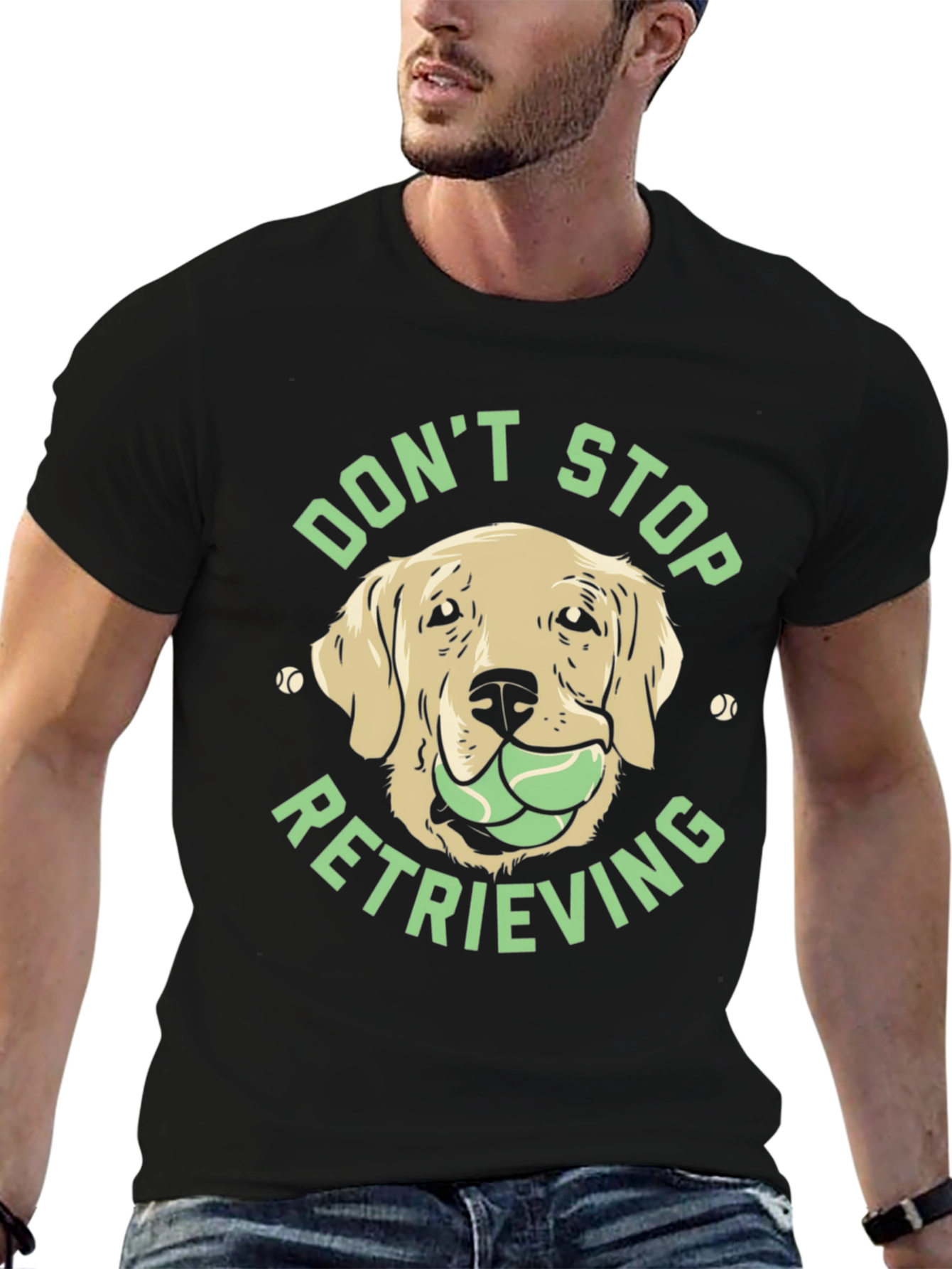 Dont Stop Retrieving Dog T-Shirt