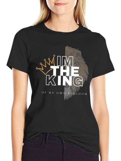 Im The King Lion Graphic Mens T-Shirt