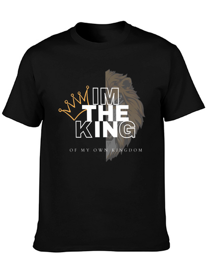 Im The King Lion Graphic Mens T-Shirt