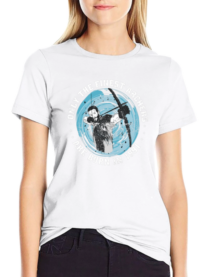 Finest Archers Born in 1991 Black T-Shirt