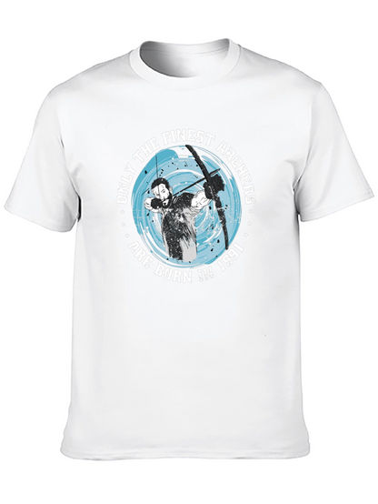 Finest Archers Born in 1991 Black T-Shirt