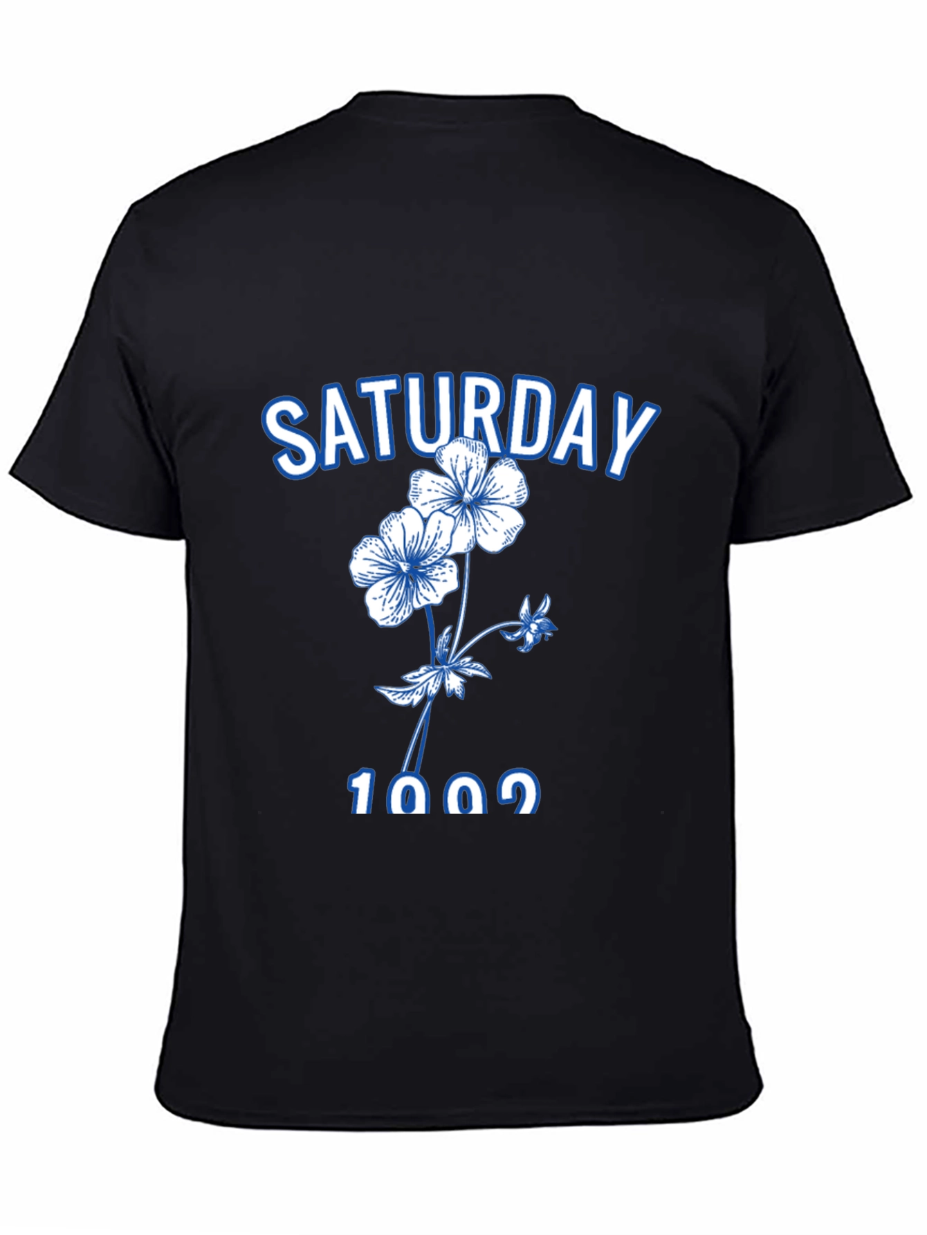 Saturday Floral Graphic Tee