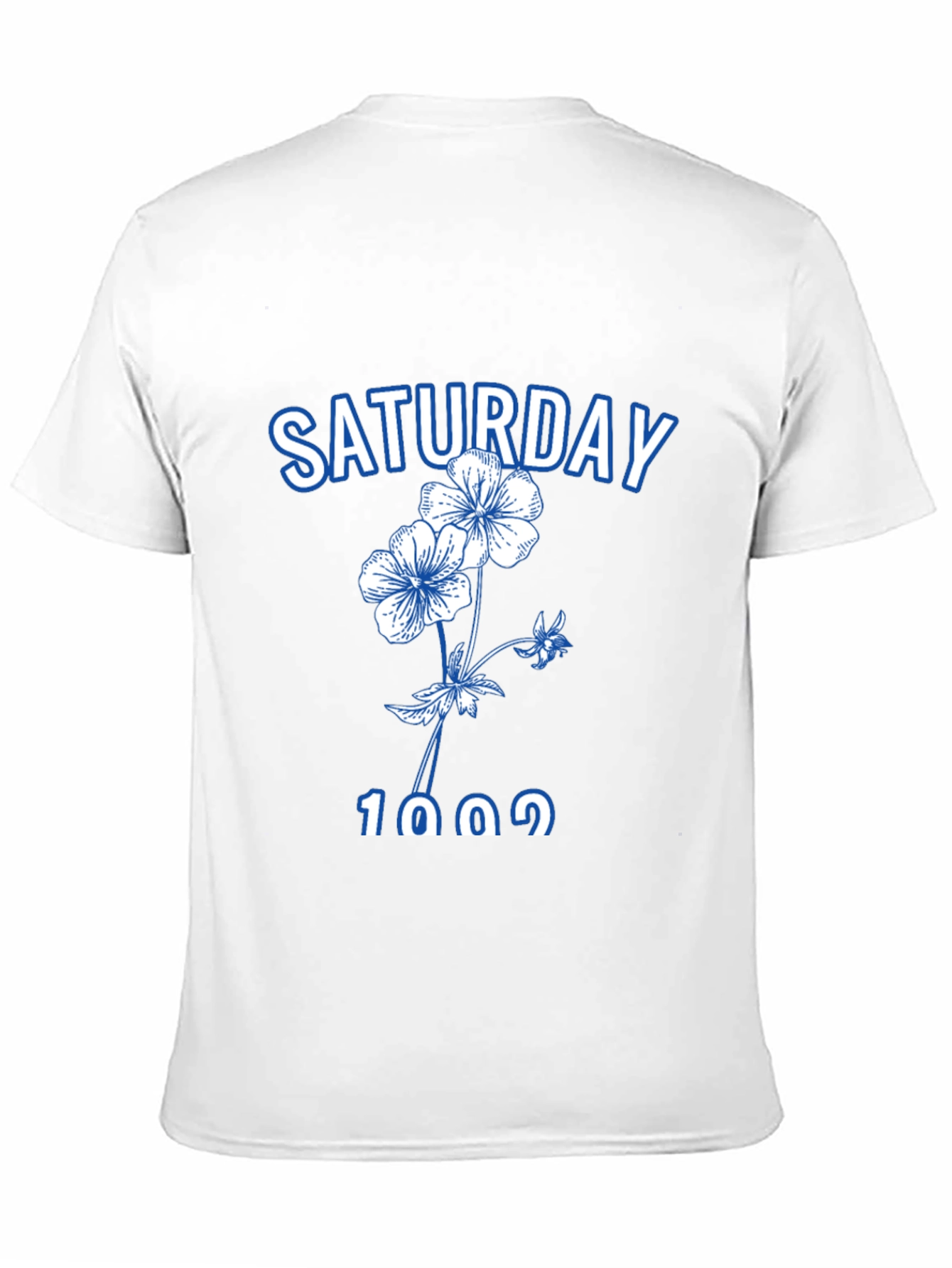 Saturday Floral Graphic Tee