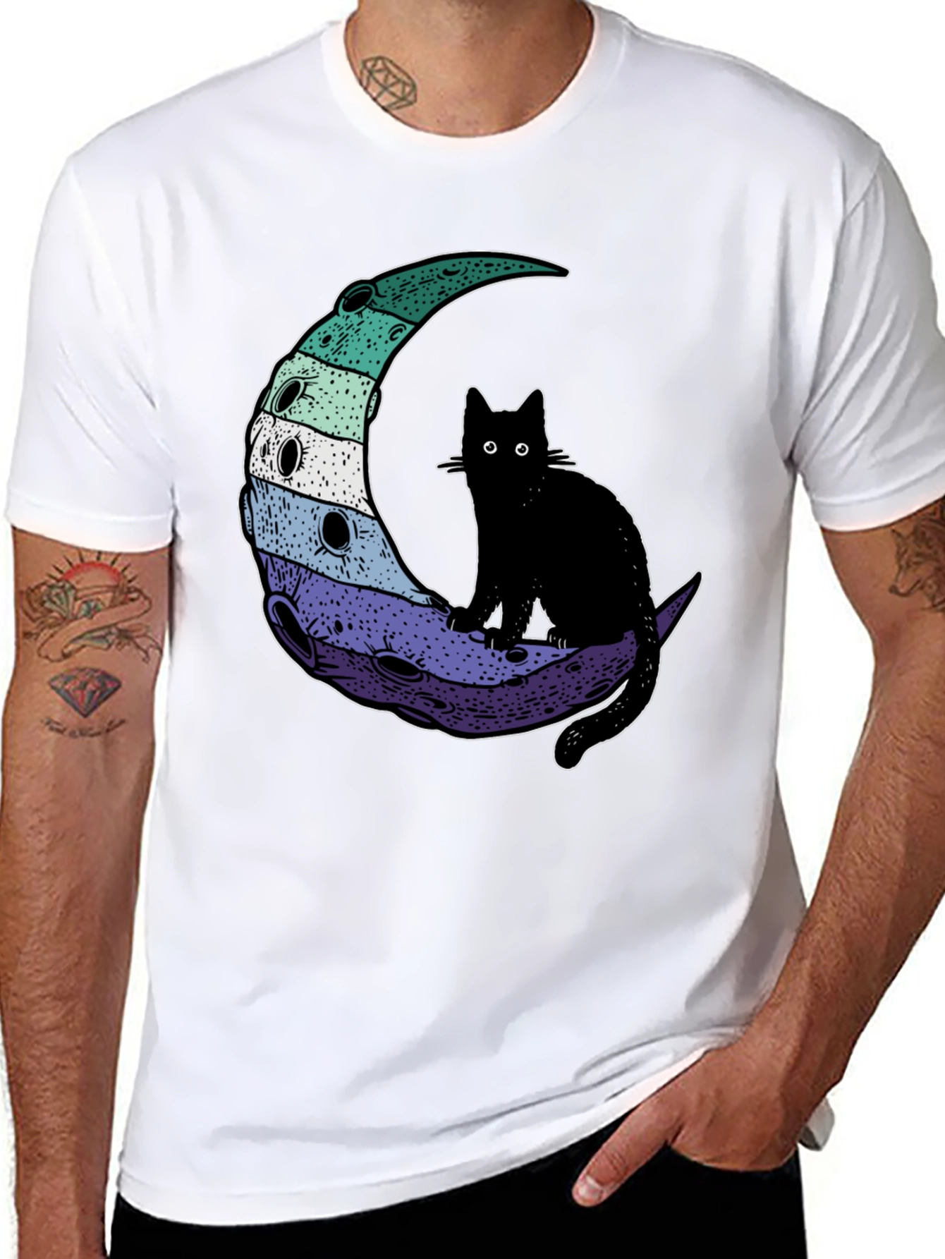 Gay Moon Cat T-Shirt