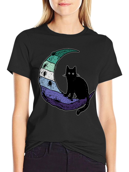 Gay Moon Cat T-Shirt